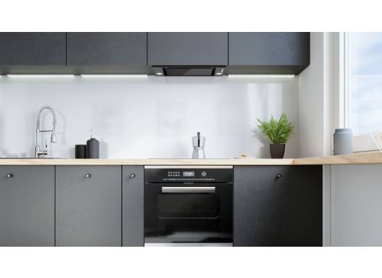 _dodatkowy RABAT 7%_ | _wysyłka 24H*_ | Okap do zabudowy GLOBALO DESOLERO 60.3 black | 525 m3/h