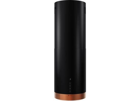 _dodatkowy RABAT 15%_ | Okap wyspowy GLOBALO HEWENO ISOLA 39.2 black / copper mat ring | 675 m3/h