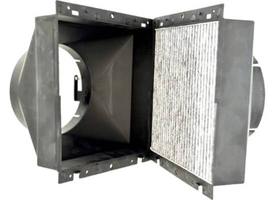 Komora zamknięta filtra węglowego GLOBALO KZ 1.1 z filtrem węglowym Long Life FW217