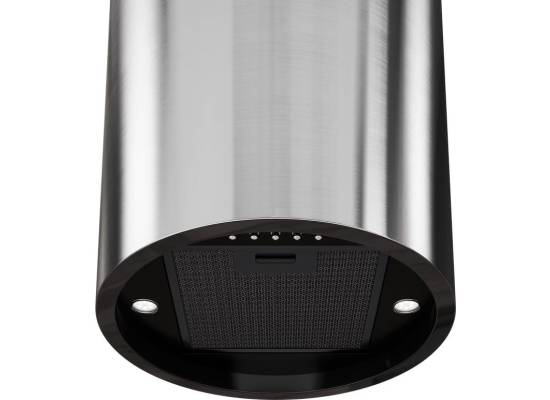 Okap wyspowy GLOBALO LANILIA NEWELIO ISOLA 39.1 inox | 635 m3/h
