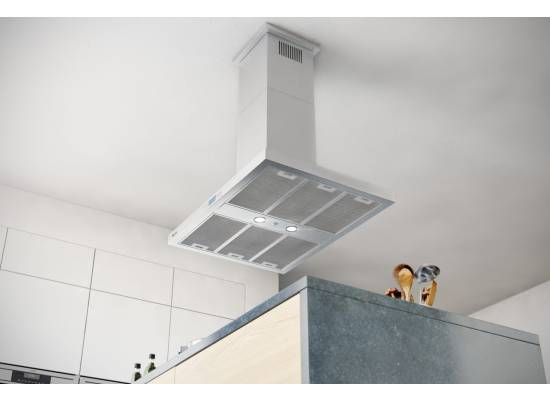 _dodatkowy RABAT 7%_ | Okap wyspowy GLOBALO NOMINA ISOLA 90.4 SENSOR inox | 745 m3/h