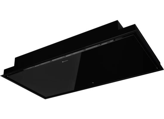 _dodatkowy RABAT 7%_ | Okap sufitowy GLOBALO NOVELTI 100.1 black + turbina TZ 1.1 | 760 m3/h