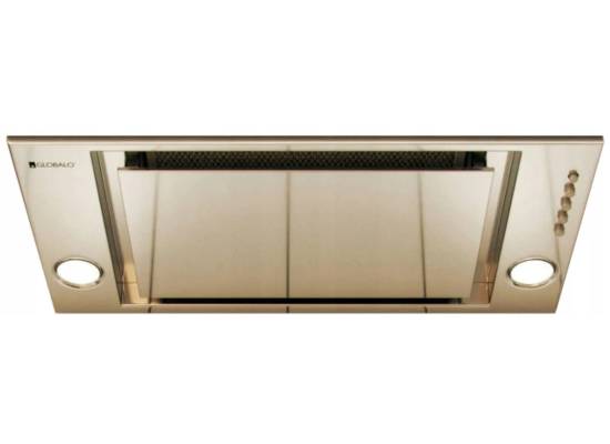 _dodatkowy RABAT 7%_ | _wysyłka 24H*_ | Okap do zabudowy GLOBALO RETIO 60.2 light gold | 525 m3/h