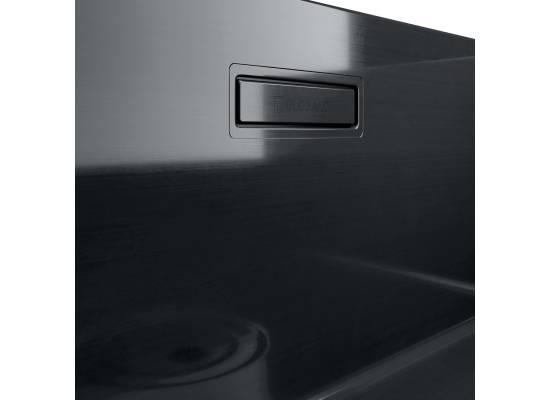 Zlew GLOBALO RIWOLO 50.1 PVD anthracite (grafit szczotkowany)
