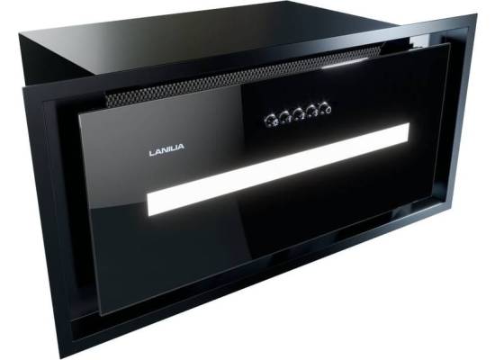 _wysyłka 24H*_ | Okap do zabudowy GLOBALO LANILIA SELETIO 60.1 black | 580 m3/h