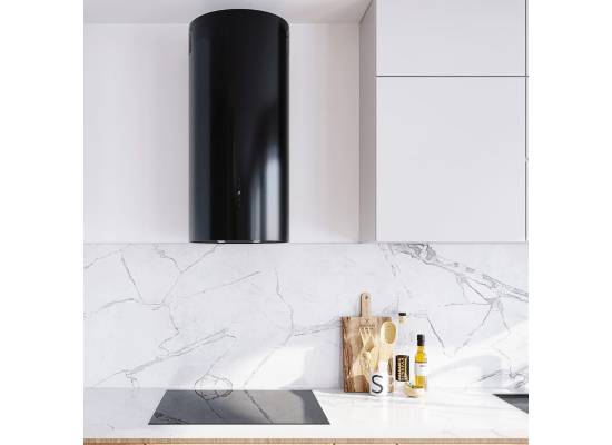 _wysyłka 24H*_ | Okap przyścienny GLOBALO LANILIA WERENISO 39.1 black | 715 m3/h