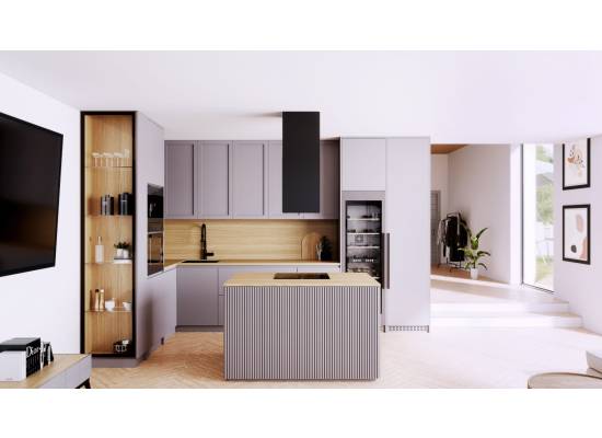 _dodatkowy RABAT 7%_ | Okap wyspowy GLOBALO WERNO ISOLA 40.2 black | 725 m3/h