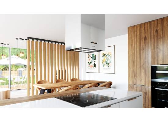 Okap wyspowy GLOBALO WERNO ISOLA 40.2 inox | 725 m3/h