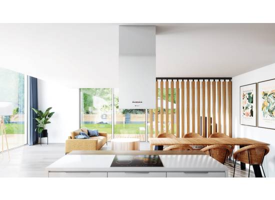 Okap wyspowy GLOBALO WERNO ISOLA 40.2 inox | 725 m3/h