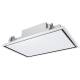 _dodatkowy RABAT 7%_ | Okap sufitowy GLOBALO ALARIS 90.1 white | 801 m3/h