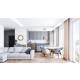 Okap wyspowy GLOBALO ARENOFLOW ISOLA 39.4 light gold | 365 m3/h