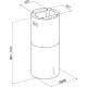 _dodatkowy RABAT 12%_ | Okap wyspowy GLOBALO CYLINDRO ISOLA 39.7 copper | 742 m3/h