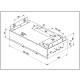 _dodatkowy RABAT 7%_ | _wysyłka 24H*_ | Okap do zabudowy GLOBALO FLUXIME 60.1 black + turbina TW 1.2 | 590 m3/h