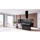 _dodatkowy RABAT 15%_ | Okap wyspowy GLOBALO HEWENO ISOLA 39.2 black / copper mat ring | 675 m3/h