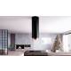 _dodatkowy RABAT 15%_ | Okap wyspowy GLOBALO HEWENO ISOLA 39.2 black / copper mat ring | 675 m3/h