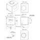 Okap do zabudowy GLOBALO LANILIA LAMEZO 60.1 white + turbina TW 2.1 | 780 m3/h