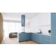 _dodatkowy RABAT 7%_ | _wysyłka 24H*_ | Okap wyspowy GLOBALO LOBELIO ISOLA 39.1 ocean blue | 570 m3/h