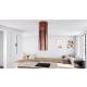 _dodatkowy RABAT 7%_ | Okap wyspowy GLOBALO LOBELIO ISOLA 39.1 wine copper | 570 m3/h
