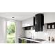 _dodatkowy RABAT 7%_ | Okap przyścienny GLOBALO ROXANO 39.1 black | 710 m3/h