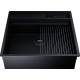 _dodatkowy RABAT 7%_ | _wysyłka 24H*_ | Zlew GLOBALO SILVANO 60.1 black / bl mat