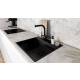 _dodatkowy RABAT 7%_ | _wysyłka 24H*_ | Zlew GLOBALO SILVANO 60.1 black / bl mat
