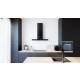 _dodatkowy RABAT 7%_ | _wysyłka 24H*_ | Okap przyścienny GLOBALO VERTA 90.3 H2H black | 546 m3/h