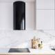 _wysyłka 24H*_ | Okap przyścienny GLOBALO LANILIA WERENISO 39.1 black | 715 m3/h