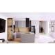 _dodatkowy RABAT 7%_ | Okap wyspowy GLOBALO WERNO ISOLA 40.2 black | 725 m3/h