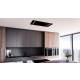_dodatkowy RABAT 7%_ | Okap sufitowy GLOBALO ZENARA 100.1 black + turbina TW 2.1 | 780 m3/h
