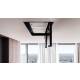 _dodatkowy RABAT 7%_ | Okap sufitowy GLOBALO ZENARA 100.1 black + turbina TW 2.1 | 780 m3/h