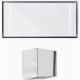 _dodatkowy RABAT 7%_ | Okap sufitowy GLOBALO ZENARA 100.1 white + turbina TZ 1.1 | 760 m3/h