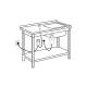 Włącznik pneumatyczny InSinkErator Kit do LC-50, Model 45, 46, 55 (ISE-KIT-W/64452)