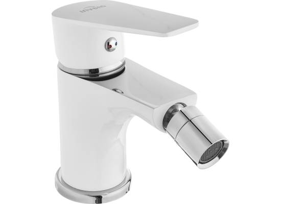 Bateria bidetowa INVENA DOKOS BB-19-002-V biały + chrom