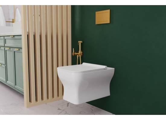 Bateria bidetowa podtynkowa INVENA GLAMOUR BP-00-B01-L chrom