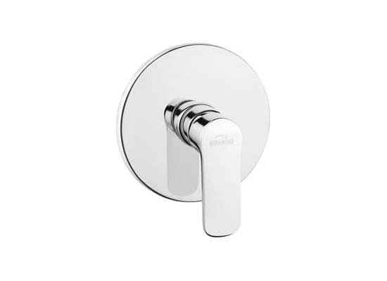 Bateria podtynkowa bez przełącznika INVENA SIROS BP-90-CO1-A chrom (1-funkcyjna)