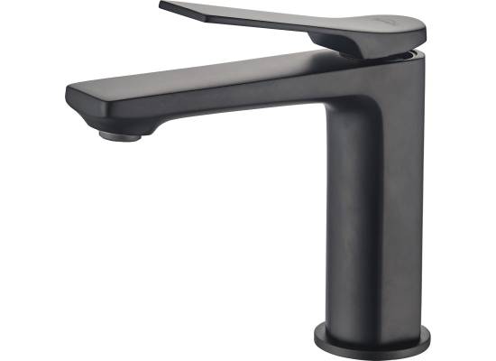 Bateria umywalkowa INVENA NERI BU-01-004-L czarny mat