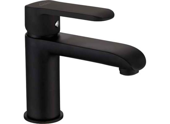 Bateria umywalkowa INVENA SIROS BU-90-004-A czarny mat
