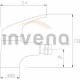 Bateria bidetowa INVENA PEREA BB-05-001-Q chrom