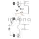 Bateria wannowa INVENA NYKS BW-28-001-S chrom
