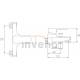 Bateria wannowa INVENA VERSO BW-82-001-C chrom