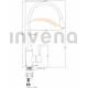 Bateria INVENA PINGO BZ-55-L04-L czarny mat
