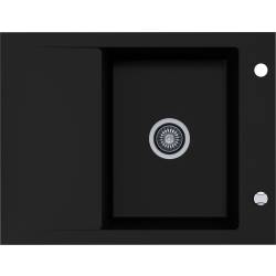 _RABAT %_|_wysyłka 24H*_ | Zlew KERNAU KGS M 4565 1B1D DEEP BLACK (czarny mat)