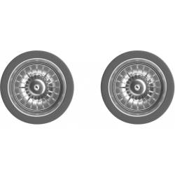 Syfon z korkiem manualnym KERNAU KS-SS 2B MANUAL IX (inox)