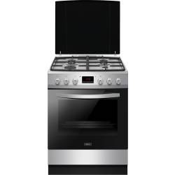 _RABAT %_|_wysyłka 24H*_ | Kuchnia gazowo-elektryczna KERNAU KFC 6081 GE CI X inox | 60cm | 5 lat GWARANCJI