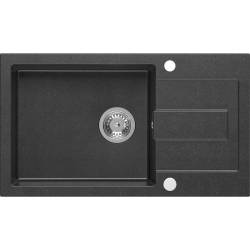 _RABAT %_|_wysyłka 24H*_ | Zlew KERNAU KGS K 6078 1B1D black metallic