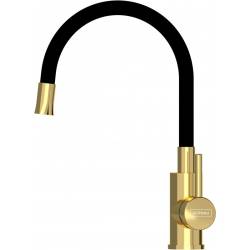 _RABAT %_|_wysyłka 24H*_ | Bateria KERNAU KWT 39 ELASTIC GOLD NANO (złoty) + czarny wąż
