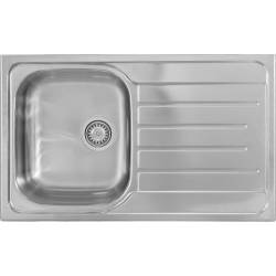 Zlew KERNAU KSS G 454 1B1D linen (stal LEN)