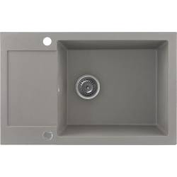 _RABAT %_|_wysyłka 24H*_ | Zlew KERNAU KGS H 6078 1B1D GREY METALLIC (szary metaliczny)