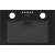 Okap do zabudowy KERNAU KBH 0245 B | 45 cm | 280 m3/h | czarny