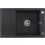 _RABAT %_|_wysyłka 24H*_ | Zlew KERNAU KGS M 6078 1B1D BLACK METALLIC (czarny metaliczny)